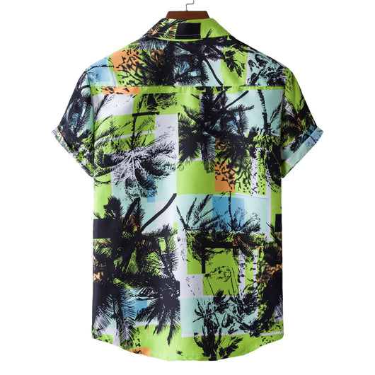 Camisa de Manga Corta Estampada para Hombre - Image 18