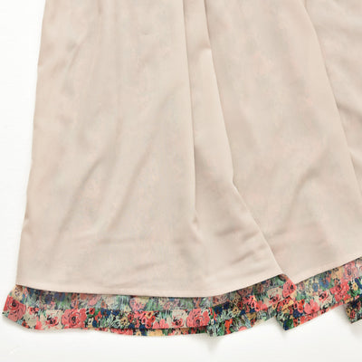 Falda Floral Francesa de Cintura Alta con Abertura Lateral para Mujer - Image 12