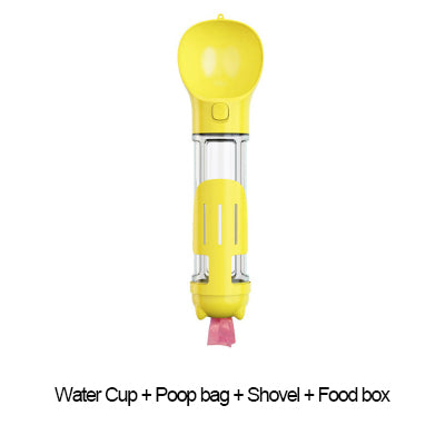 Botella Dispensadora 3 en 1 para Perros - 500ml Portátil con Comedero y Recogedor de Heces - Image 12