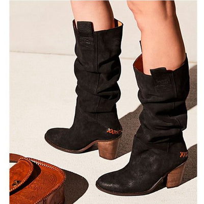 Botas Retro con Tacón Ancho - Image 17