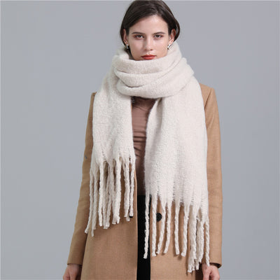 Bufanda Larga de Invierno Tipo Cachemira - Cálida y Versátil - Image 14