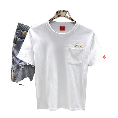 Playera Estilo Chino Manga Corta 100% Algodón para Hombre - Image 5