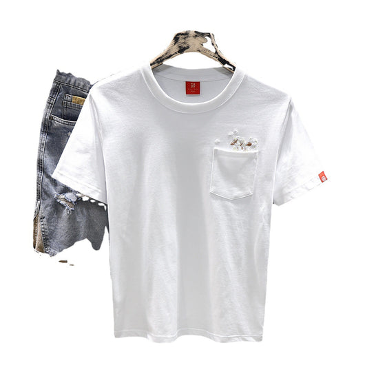 Playera Estilo Chino Manga Corta 100% Algodón para Hombre - Image 5