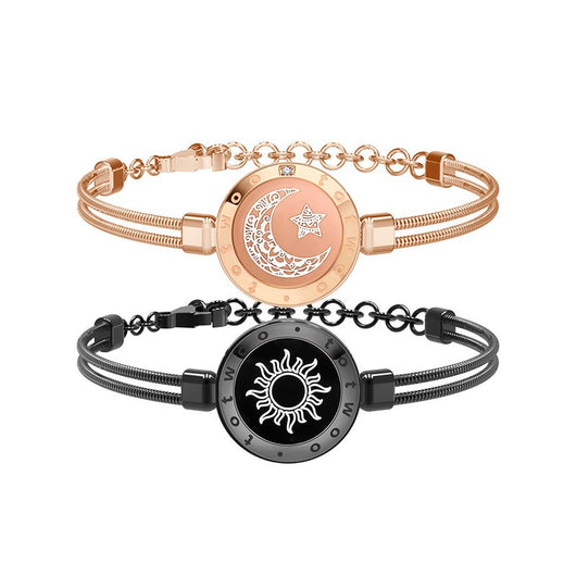 Pulsera Inteligente Sol-Luna para Parejas con Sensor Automático - Image 9