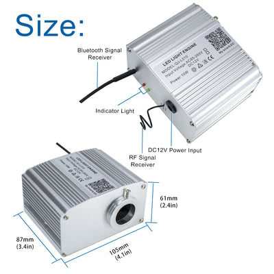 Luz LED Cielo Estrellado para Auto con Control por Voz - Image 12