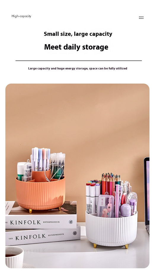 Organizador Giratorio de Brochas de Maquillaje con Almacenamiento Cosmético - Image 15