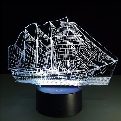 Lámpara 3D de Vela Creativa - Image 11