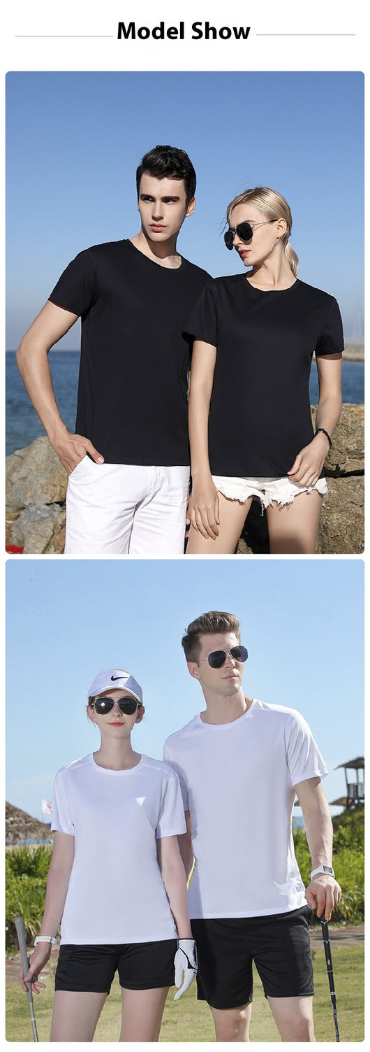 Playera Suelta de Cuello Redondo 100% Algodón para Hombre - Image 13
