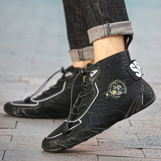 Botas Dr Martens Altas para Hombre Talla Grande - Cuero con Forro Térmico - Image 2