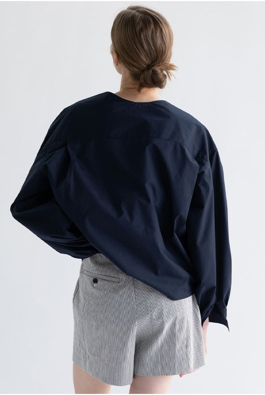 Camisa Holgada a Rayas con Hombros Caídos - Image 19