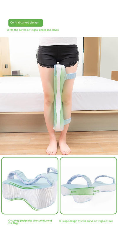 Almohada Ergonómica Dual para Rodilla y Piernas - Espuma Viscoelástica para Embarazo y Descanso Lateral - Image 10