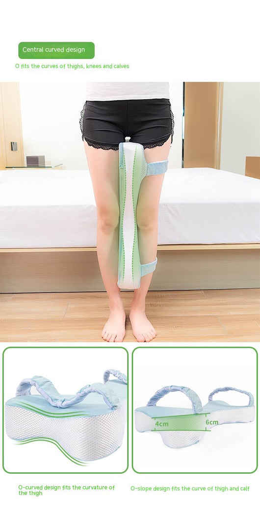 Almohada Ergonómica Dual para Rodilla y Piernas - Espuma Viscoelástica para Embarazo y Descanso Lateral - Image 10