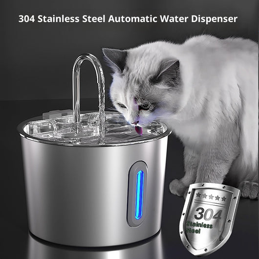 Bebedero Automático de Acero Inoxidable para Gatos - Image 4