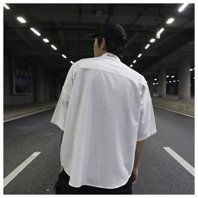 Camisa de Trabajo con Hombros Caídos - Image 13