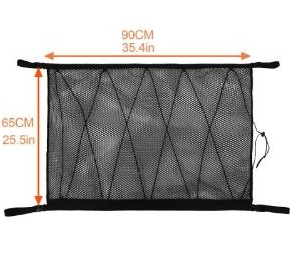 Organizador de Almacenamiento Colgante para Auto con Malla Doble - Image 7