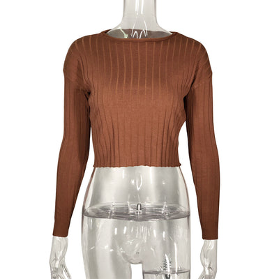 Blusa Asimétrica de Manga Larga con Estilo Personalizado - Image 21