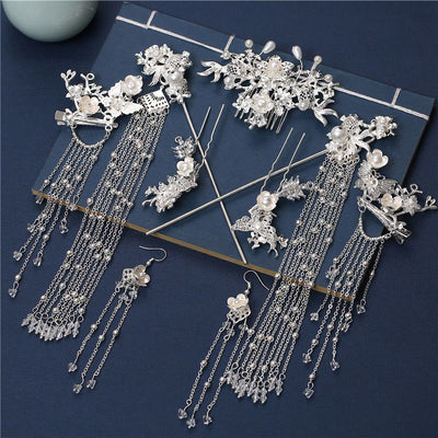 Juego Completo de Horquillas Antiguas con Movimiento para el Cabello - Image 6