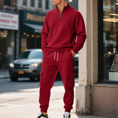 Pantalones Deportivos Térmicos con Forro Polar y Cierre - Image 10