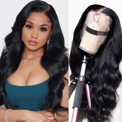 Peluca Sintética Ondas Grandes Encaje Frontal Cabello Largo Rizado Mujer - Image 9