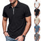 Polo Corduroy Holgado con Medio Cierre para Hombre