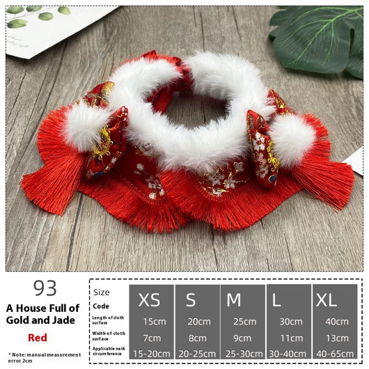 Disfraz Navideño para Mascotas con Corbatín y Moño de Mariposa - Image 23