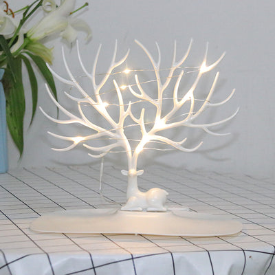 Organizador de Joyas con Soporte Decorativo Árbol - Estuches y Exhibidor para Anillos, Collares y Pulseras - Image 23