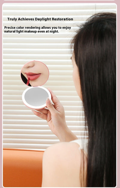 Espejo de Maquillaje LED Portátil con Luz Luminosa - Image 18