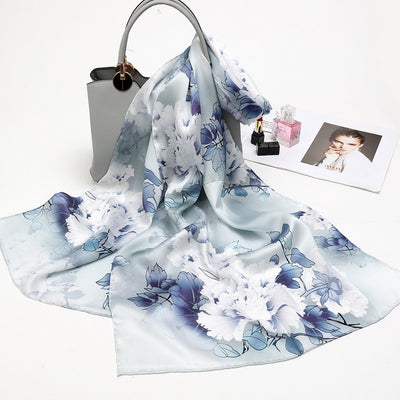 Pañuelo de Seda Versátil para Mamá - Diseño Elegante Multiusos - Image 6