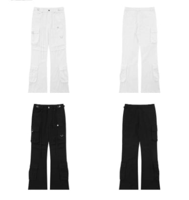 Pantalones Cargo Retro con Cordones Otoño Invierno - Image 9