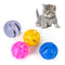 Juguete Interactivo para Gatos con Campana y Pelota de Plástico