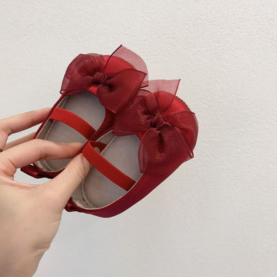 Zapatillas Princesa para Niñas con Moño y Cierre Velcro - Image 5