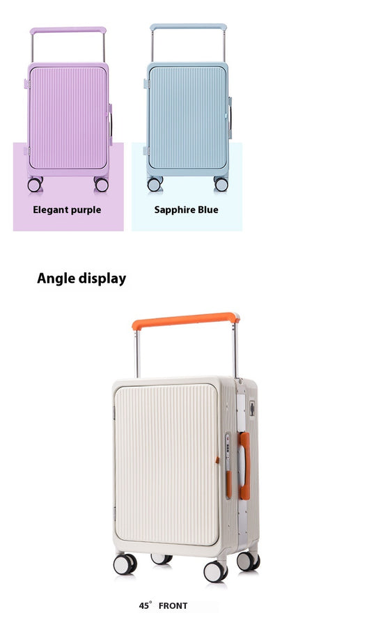 Maleta Trolley Multifuncional con Cargador USB y Ruedas Universales 20 Pulgadas - Image 13