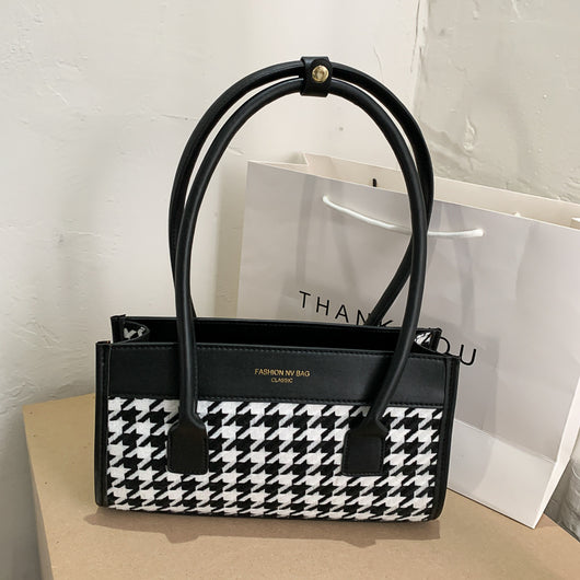 Bolsa de Mano Cuadriculada Otoño Invierno - Versátil y Elegante