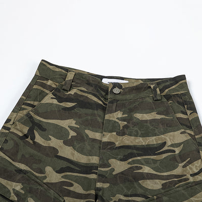 Pantalones de Trabajo Camuflaje Urbano - Estilo Casual Versátil - Image 3