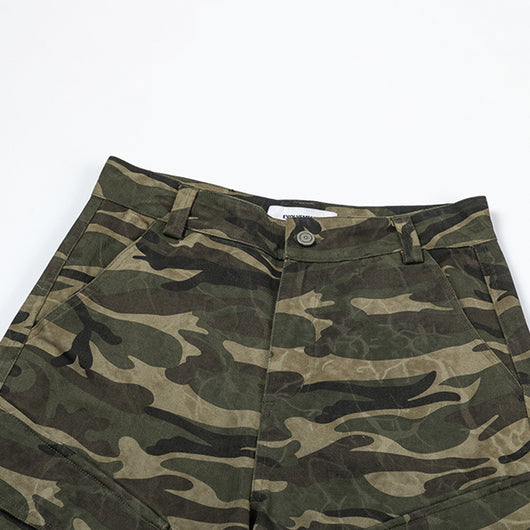 Pantalones de Trabajo Camuflaje Urbano - Estilo Casual Versátil - Image 3