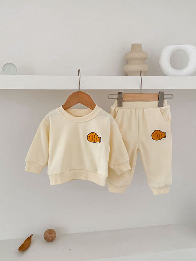 Conjunto de Pantalón y Suéter con Pez Bordado - Image 6