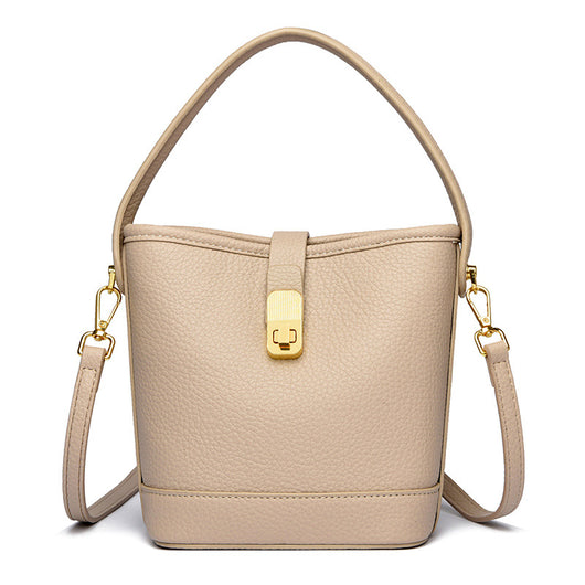 Bolso de Cuero Minimalista Bandolera Multicapa - Diseño Versátil y Elegante - Image 13