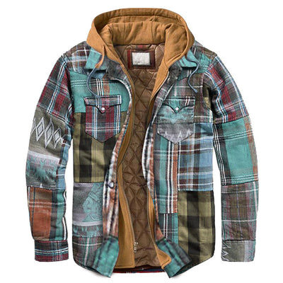 Chaqueta Deportiva con Capucha y Diseño Lattice - Image 6