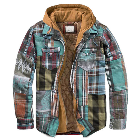 Chaqueta Deportiva con Capucha y Diseño Lattice - Image 6