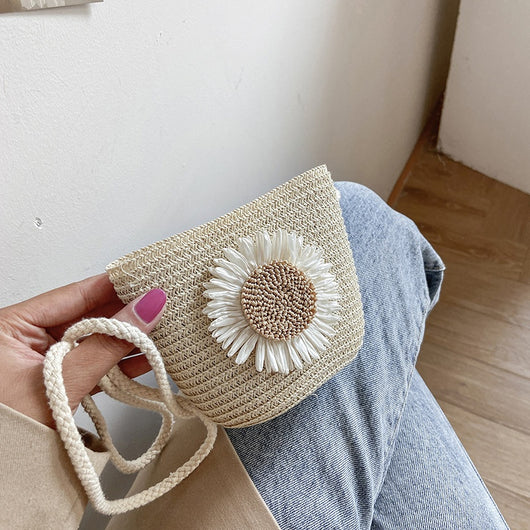 Bolso Tejido de Ratán para Playa – Estilo de Influencer - Image 8