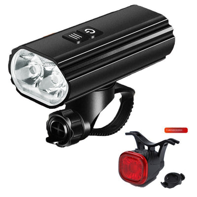 Faro Delantero USB Recargable para Bicicleta - Kit Completo de Iluminación - Image 17