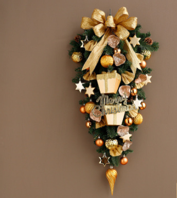 Corona Navideña Jinghua para Puerta - Decoración Elegante de Pared - Image 21