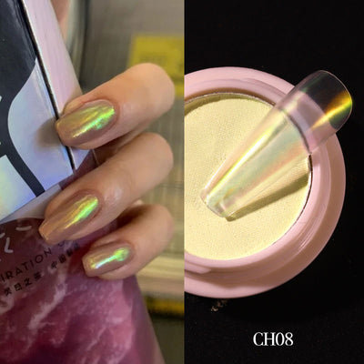 Polvo Espejo Sinfónico para Uñas - Efecto Cromático Profesional - Image 17
