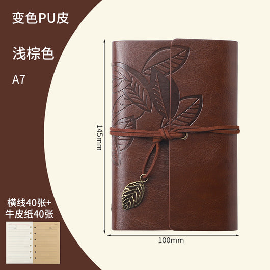 Cuaderno de Viaje Hojas Sueltas Vintage - Diario Creativo Zhiqiu - Image 50