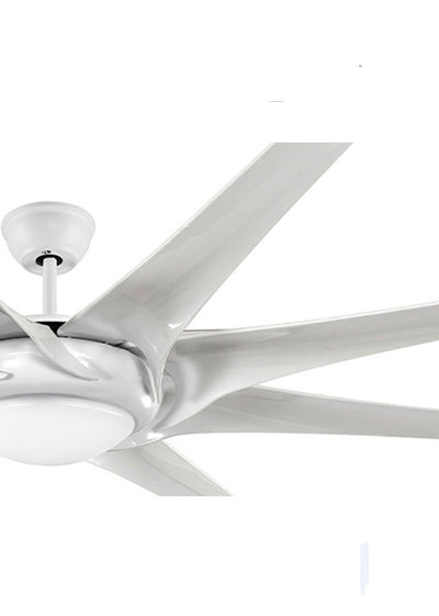 Restaurante Moderno con Lámpara de Techo y Ventilador Integrado - Image 6