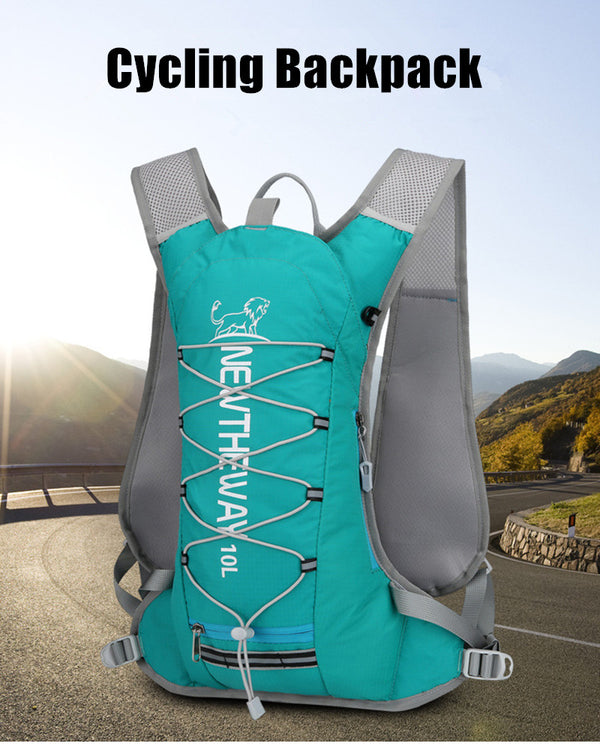 Mochila de Ciclismo 10L Ultraligera para Deportes Outdoor, Senderismo y Camping