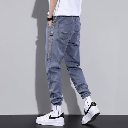 Jeans Hombre Primavera Corte Relajado Ajuste Cónico Stretch - Image 3