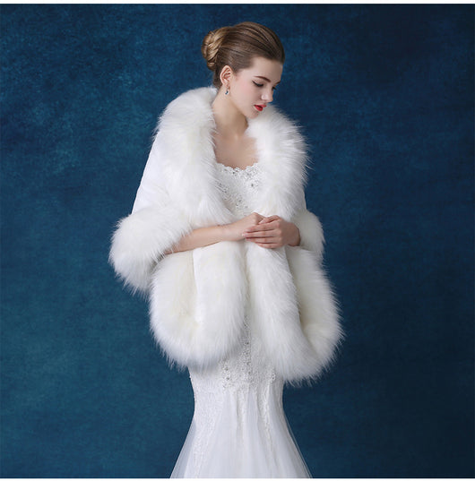 Chal Elegante para Novia - Abrigo Cálido y Sofisticado - Image 9