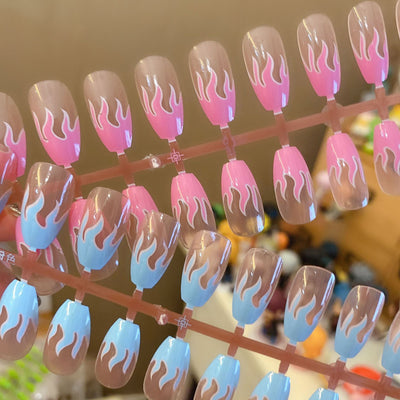 Uñas Postizas Removibles con Diseño Elegante - Image 12