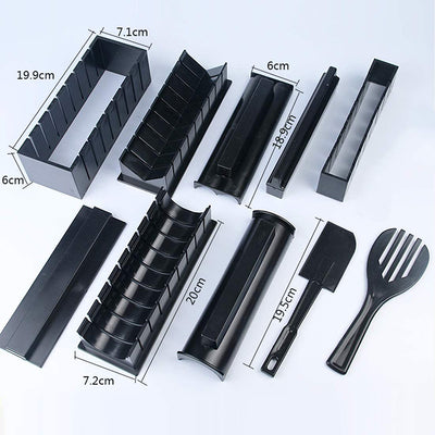 Kit Completo para Hacer Sushi en Casa - 5 Moldes Plásticos de Calidad - Image 16